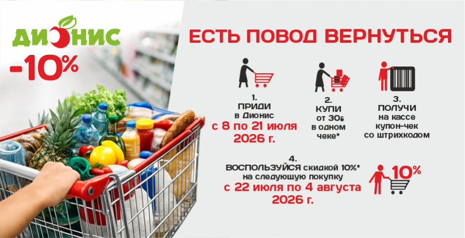 Акция ЕСТЬ ПОВОД ВЕРНУТЬСЯ